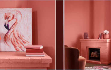 Farba Flamingo kolorem 2019 roku firmy Tikkurila