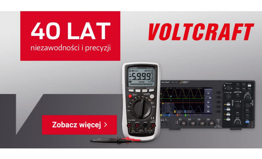 Marka VOLTCRAFT obchodzi 40-lecie działalności